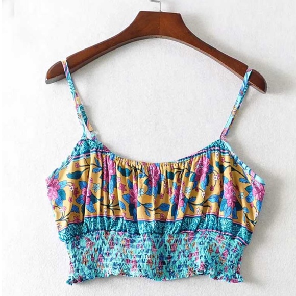 Boho Chic Print Pants Set - Picture 3 of 7